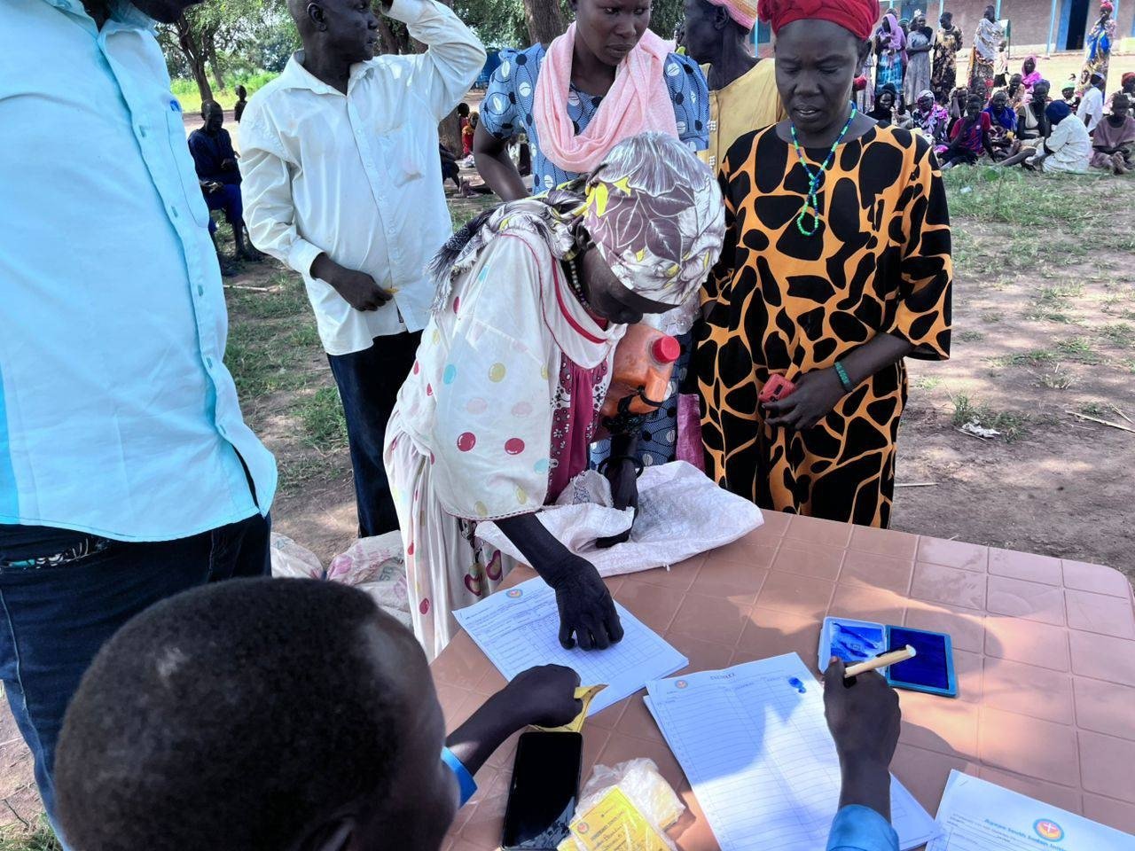 ASSI Relief Distribution in Aweil East, NBGS