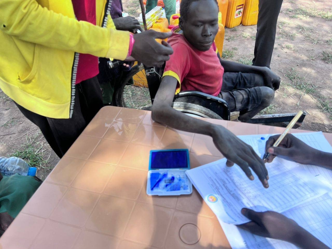 ASSI Relief Distribution in Aweil East, NBGS