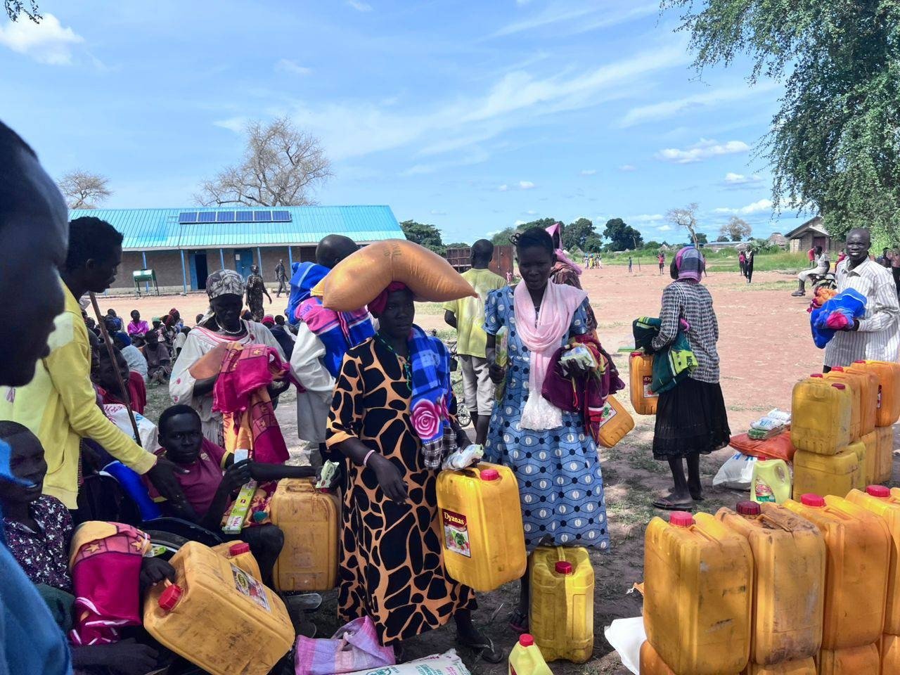 ASSI Relief Distribution in Aweil East, NBGS
